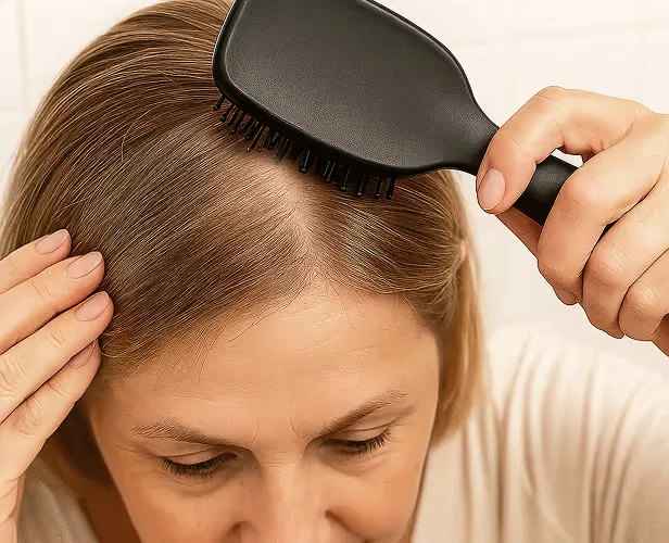 HaloGrow hair spray step 3 follow product directions